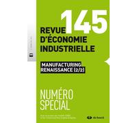 Revue d'économie industrielle - Collectif - De Boeck Supérieur - broché - Revue
