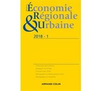 Revue D'économie Régionale Et Urbaine N° 1/2018