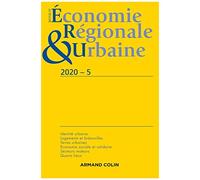 Revue D'économie Régionale Et Urbaine N.2020-5 - Varia