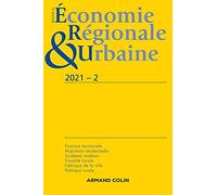 Revue D'économie Régionale Et Urbaine N.2021-2 - Varia