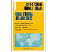 Revue d'économie régionale et urbaine Nº2/2025 Les territoires périphériques et ultrapériphériques face aux crises majeures - Collectif - Armand Colin - broché - Revue
