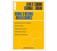 Revue d'économie régionale et urbaine Nº2/2026