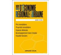 Revue D'économie Régionale Et Urbaine Nº3/2024