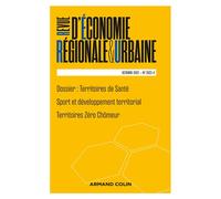Revue d'économie régionale et urbaine Nº4/2022 Varia - Collectif - Armand Colin - broché - Revue