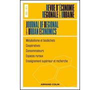Revue d'économie régionale et urbaine Nº4/2024