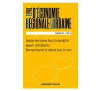 Revue d'économie régionale et urbaine Nº5/2021 Varia - Collectif - Armand Colin - broché - Revue
