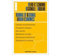 Revue d'économie régionale et urbaine Nº5/2025