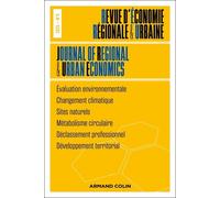 Revue D'économie Régionale Et Urbaine Nº5/2025 - Varia
