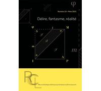 Revue des Collèges de Clinique psychanalytique du Champ Lacanien n°24 Délire, fantasme, réalité - Eliane Pamart - Hermann - broché - Revue