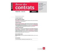 Revue Des Contrats 02/2026