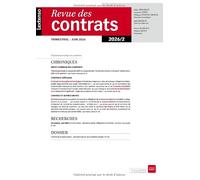 Revue des Contrats 02/2026
