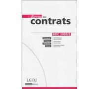 Revue des contrats n 2 - 2009 2-2009 - Collectif - Lgdj - broché - Revue