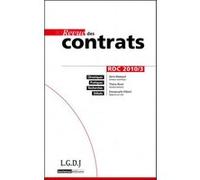 Revue des contrats n 3 - 2010 Collectif (Auteur)