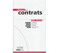 Revue des contrats n 3 - 2012 T3-2012 - Collectif - Lgdj - broché - Revue
