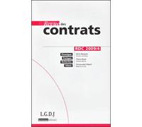 Revue des contrats n 4 - 2009 Tome 4-2009 - Collectif - Lgdj - broché - Revue