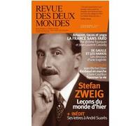 Revue des Deux Mondes Décembre 2021 - Stefan Zweig, citoyen du monde - Collectif - Revue Des Deux Mondes - broché - Revue