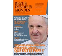 Revue des deux mondes decembre janvier 2019 - le pape Décembre 2018-Janvier 2019 - Collectif - Revue Des Deux Mondes - broché - Essai