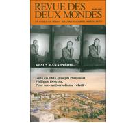 Revue des deux mondes. Mars 2009 Spécial penser la crise + Lettres inédites de Klaus Mann - Collectif - Revue Des Deux Mondes - broché - Revue
