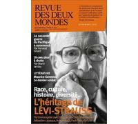 Revue Des Deux Mondes Novembre 2021 - Claude Lévi-Strauss