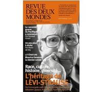 Revue Des Deux Mondes Novembre 2021 - Claude Lévi-Strauss