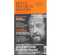 Revue des deux mondes septembre 2022 - alexandre soljenitsyn - Collectif - Revue Des Deux Mondes - broché - Revue