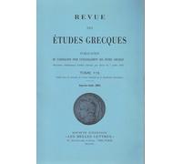 Revue des études grecques (Janvier-Juin 2002, 115-1)