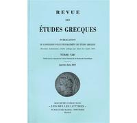 Revue des études grecques Janvier-Juin 2015, 128-1 - Collectif - Classiques Garnier - broché - Revue