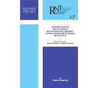 Revue des nouvelles technologies de l'information, L7: Avancées récentes dans le domaine des architectures logicielles