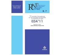 Revue des nouvelles technologies de l'information, n° B-7. EDA'11 VIIe journées francophones sur les Entrepôts de Données et l'Analyse en ligne - Djamel A. Zighed - Hermann - broché - Revue