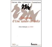 Revue des Sciences Humaines, n°313/janvier - mars 2014