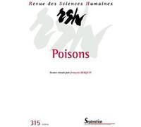 Revue des Sciences Humaines, n°315/juillet - septembre 2014