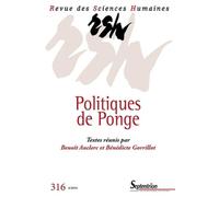 Revue des Sciences Humaines, n°316/octobre - décembre 2014