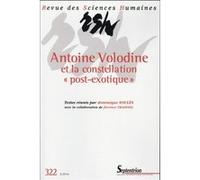 Revue des Sciences Humaines, n°322/avril - juin 2016 PU Septentrion (Auteur)