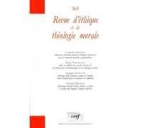 Revue d'éthique et de théologie morale 263 - Collectif Retm - Cerf - broché - Livre