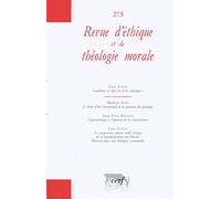 Revue d'éthique et de théologie morale 273 - Collectif Retm - Cerf - broché - Revue