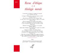 Revue d'éthique et de théologie morale 325