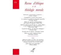 Revue d'éthique et de théologie morale 326 - Collectif - Cerf - broché - Revue
