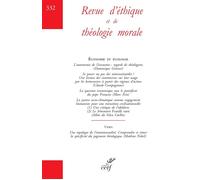 Revue d'éthique et de théologie morale 332 - Collectif - Cerf - broché - Revue