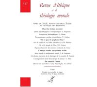 Revue d'éthique et de théologie morale