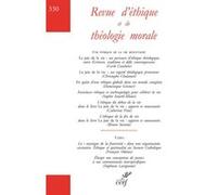 Revue d'éthique et de théologie morale n°330 Collectif (Auteur)