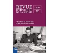 Revue d'histoire de la shoah n°200 - La Shoah dans les livres du souvenir - Collectif - Memorial De La Shoah - broché - Revue