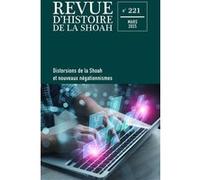 Revue d'Histoire de la Shoah n°221 Mémorial de la Shoah (Auteur)