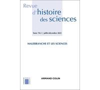 Revue D'histoire Des Sciences 78-2 2/2025 - Varia
