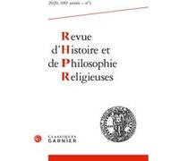 Revue d'Histoire et de Philosophie Religieuses Matthieu Arnold (Collection dirigée par), Matthieu Arnold (Editeur du volume), Christian Grappe (Editeur en chef), Collectif (Auteur)