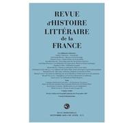 Revue D'histoire Littéraire De La France N.3 - 2018, 118e Année - Les Chiff - Les Chiffonniers