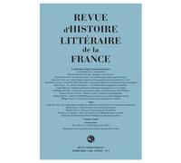 Revue d'Histoire littéraire de la France - Emmanuel Bury - Classiques Garnier - broché - Revue