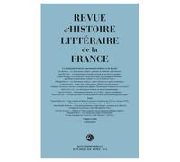 Revue d'Histoire littéraire de la France - Emmanuel Bury - Classiques Garnier - broché - Revue