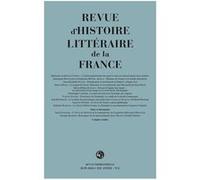 Revue d'Histoire littéraire de la France - Emmanuel Bury - Classiques Garnier - broché - Revue