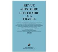 Revue d'Histoire littéraire de la France - Emmanuel Bury - Classiques Garnier - broché - Revue