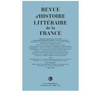 Revue d'Histoire littéraire de la France - Emmanuel Bury - Classiques Garnier - broché - Revue